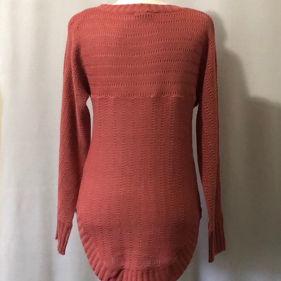Love by chesly brown knit sweater size medium - Picture 2 of 6